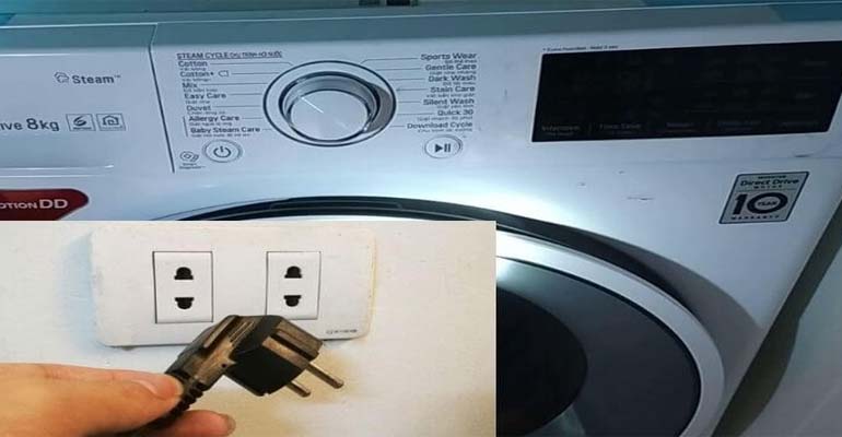 Nguyên nhân khiến cho máy giặt LG báo lỗi AE