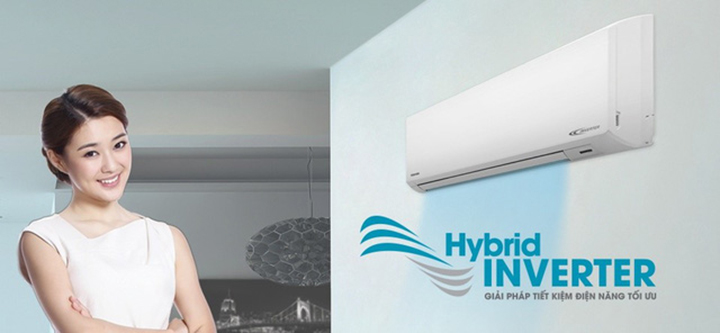 Công nghệ Hybrid Inverter giúp duy trì độ lạnh ổn định