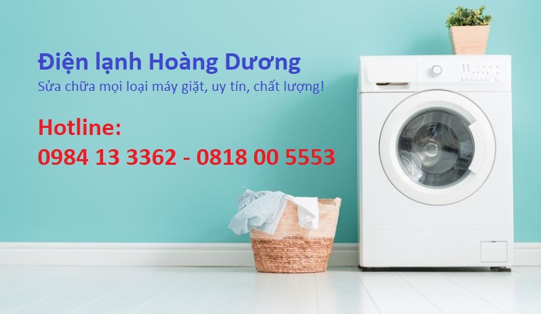 Điện lạnh Hoàng Dương - Sửa chữa máy giặt tại nhà Hà nội